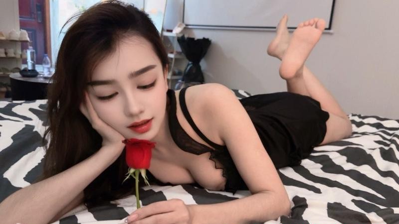 混血模特奈丽