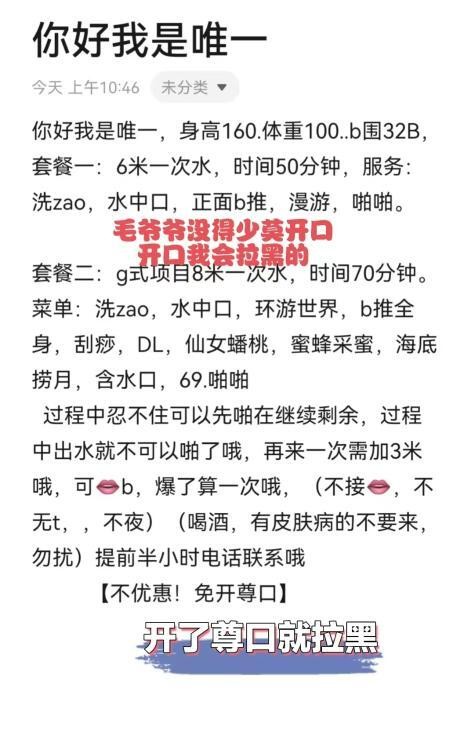 会莞式服务的唯一姐姐