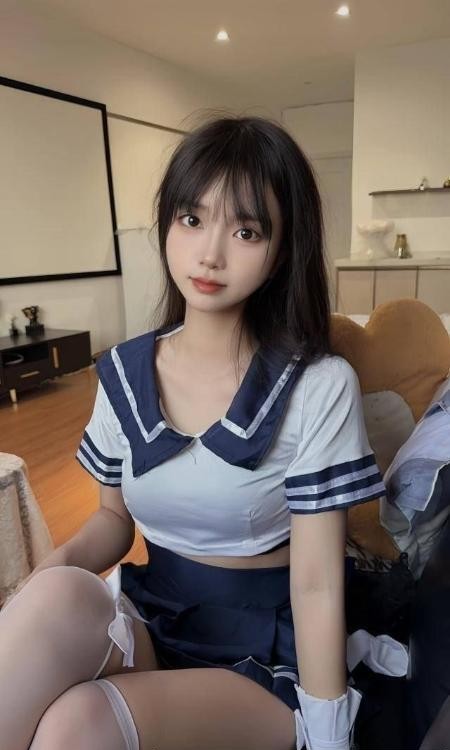 活力满满高挑颜值嫩妹